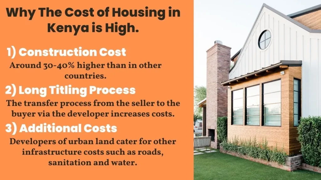 picture of Reasons For The High Cost of Housing in Kenya
